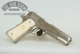 Nickel Colt Mk IV / Series 70 1911 .45 ACP - 9 of 17