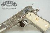 Nickel Colt Mk IV / Series 70 1911 .45 ACP - 4 of 17