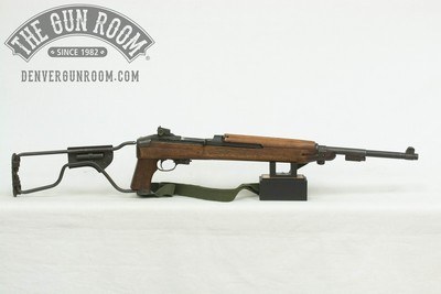 Inland M1 Carbine Paratrooper .30 Carbine W/ Canvas Bag