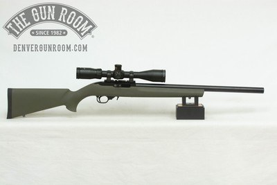 Ruger 10/22 Green Mountain Target BBL + Hogue Stock .22LR