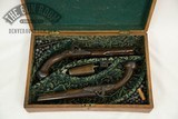 Barber of Newark Dueling Pistol Set W/ Case