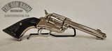 Colt SAA 3rd Gen Nickel .45 - Very Nice - 1 of 15 Colt SAA 3rd Gen Nickel .45 - Very Nice - 1 of 15