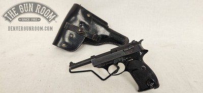 Post War Walther P38 9mm W/ Holster + Mags