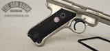 Stainless Ruger Mark III Target .22LR W/ Box + Mags - 8 of 13