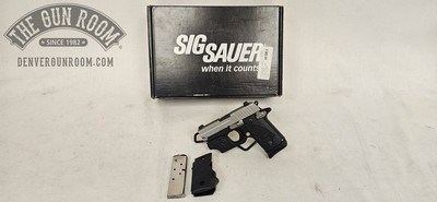 Sig Sauer P938 9mm W/ Box + Mags
