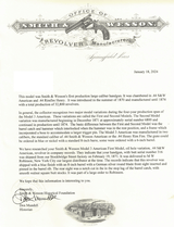 Smith & Wesson Model 3 American .44 S&W W/ Letter 1st Model - 25 of 25