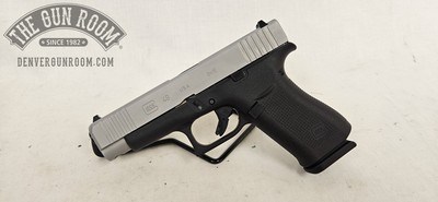 Glock 48 Silver 9mm W/ Box