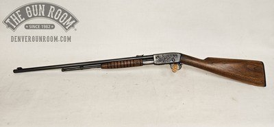 Custom Engraved Remington 12 .22LR - Image 9 of 17