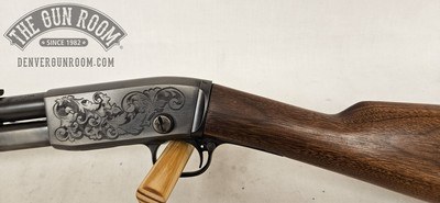 Custom Engraved Remington 12 .22LR - Image 11 of 17