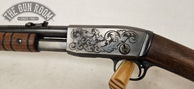 Custom Engraved Remington 12 .22LR - Image 12 of 17