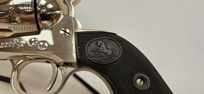 Nickel Colt Single Action Army .45 Colt - Image 3 of 20