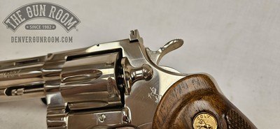 Nickel Colt Python .357 Mag - Image 4 of 18