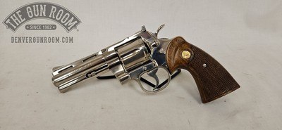 Nickel Colt Python .357 Mag - Image 1 of 18