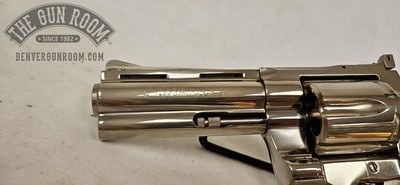 Nickel Colt Python .357 Mag - Image 7 of 18