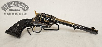 Colt Single Action Army 2007 Golden Eagle .45 Colt - 1/ 100 - Image 11 of 25