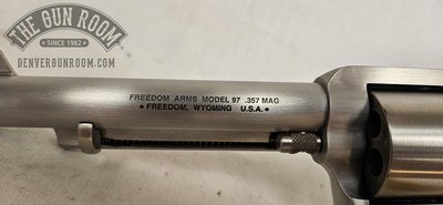 Freedom Arms 97 Premier Grade .357 + .38SPL + Holster + Box - Image 6 of 16
