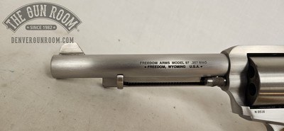 Freedom Arms 97 Premier Grade .357 + .38SPL + Holster + Box - Image 7 of 16