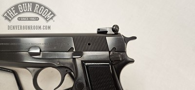 FN Browning Hi Power 9mm W/ Soft Case - Image 4 of 18