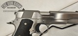 Stainless Colt MkIV Series 80 .45ACP W/ Box + Holster - 13 of 18