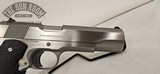 Stainless Colt MkIV Series 80 .45ACP W/ Box + Holster - 14 of 18