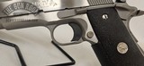 Stainless Colt MkIV Series 80 .45ACP W/ Box + Holster - 7 of 18