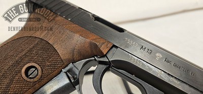 Heckler & Koch P7M13 9mm W/ 6 Mags + Holster + Griffe Grips - Image 12 of 20