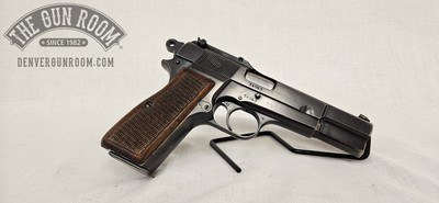 Early FN Browning Hi Power 9mm W/ Repro Stock - Image 11 of 25