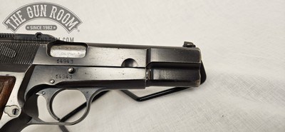 Early FN Browning Hi Power 9mm W/ Repro Stock - Image 16 of 25