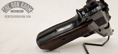 Early FN Browning Hi Power 9mm W/ Repro Stock - Image 18 of 25