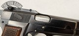 Early FN Browning Hi Power 9mm W/ Repro Stock - Image 15 of 25