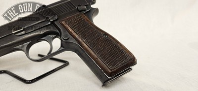 Early FN Browning Hi Power 9mm W/ Repro Stock - Image 3 of 25