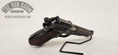Early FN Browning Hi Power 9mm W/ Repro Stock - Image 17 of 25