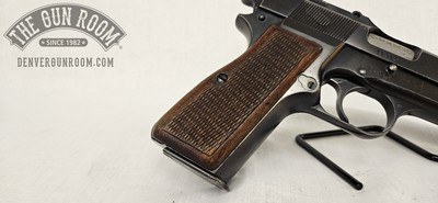 Early FN Browning Hi Power 9mm W/ Repro Stock - Image 12 of 25