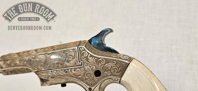 Brown MFG Co Southerner - Silver + Ivory + Engraved .41 RF - Image 3 of 18