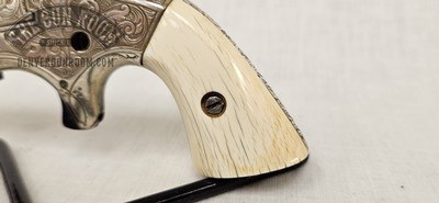 Brown MFG Co Southerner - Silver + Ivory + Engraved .41 RF - Image 2 of 18