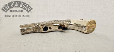 Brown MFG Co Southerner - Silver + Ivory + Engraved .41 RF - Image 15 of 18