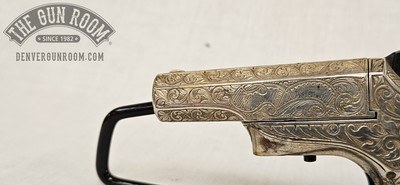 Brown MFG Co Southerner - Silver + Ivory + Engraved .41 RF - Image 6 of 18