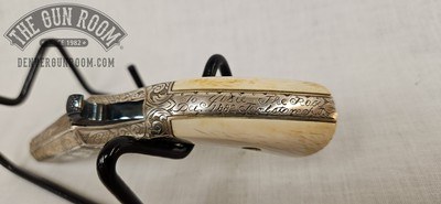 Brown MFG Co Southerner - Silver + Ivory + Engraved .41 RF - Image 14 of 18