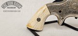 Brown MFG Co Southerner - Silver + Ivory + Engraved .41 RF - Image 9 of 18