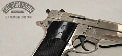 Nickel Smith & Wesson 59 9mm - No Mag - Image 11 of 17