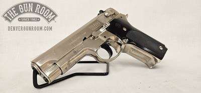 Nickel Smith & Wesson 59 9mm - No Mag - Image 7 of 17