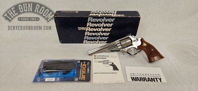 Smith & Wesson 66-3 .357 Mag W/ Box + Grips + Papers - Image 1 of 20