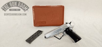 Llama 9mm Stainless W/ Box + Mag - Image 1 of 18