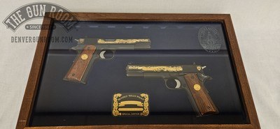 Colt Combat Gv't Beverly Hills Police Engraved Sequential Set