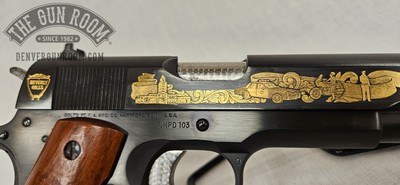 Colt Combat Gv't Beverly Hills Police Engraved Sequential Set - Image 10 of 25