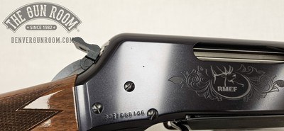 RMEF 2012 Banquet Browning BLR .270 + BL-22 .22LR Cased Set - Image 16 of 25