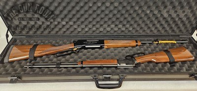 RMEF 2012 Banquet Browning BLR .270 + BL-22 .22LR Cased Set - Image 1 of 25