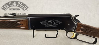 RMEF 2012 Banquet Browning BLR .270 + BL-22 .22LR Cased Set - Image 22 of 25