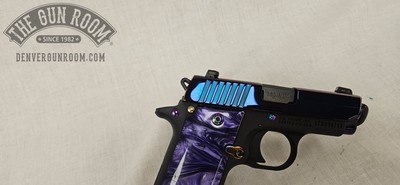 Sig Sauer P238 .380 ACP -Purple Pearl Rainbow Titanium - Image 11 of 16