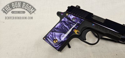 Sig Sauer P238 .380 ACP -Purple Pearl Rainbow Titanium - Image 9 of 16
